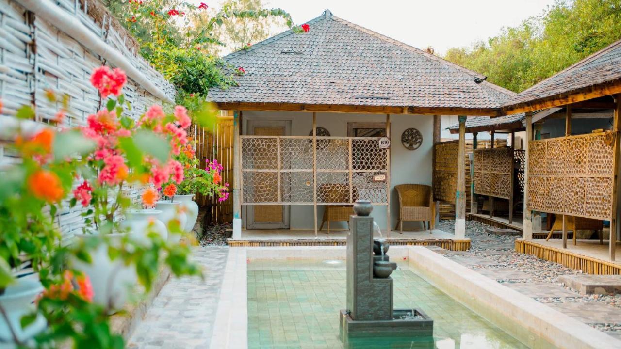 Bungalow Cafe Gili Beachfront Gili Meno Zewnętrze zdjęcie